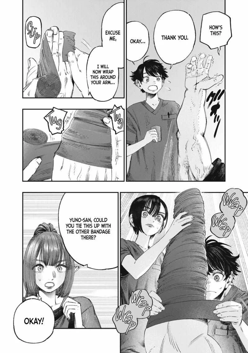 Koudou ni Hattatsu Shita Igaku wa Mahou to Kubetsu ga Tsukanai Chapter 33.1 page 12
