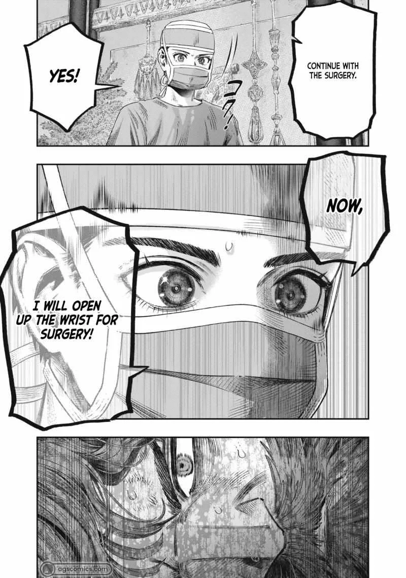 Koudou ni Hattatsu Shita Igaku wa Mahou to Kubetsu ga Tsukanai Chapter 33.1 page 21