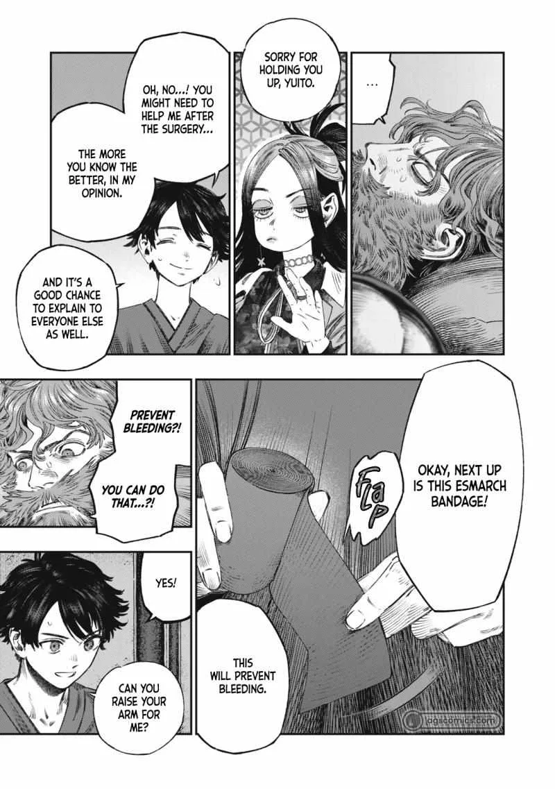 Koudou ni Hattatsu Shita Igaku wa Mahou to Kubetsu ga Tsukanai Chapter 33.1 page 11