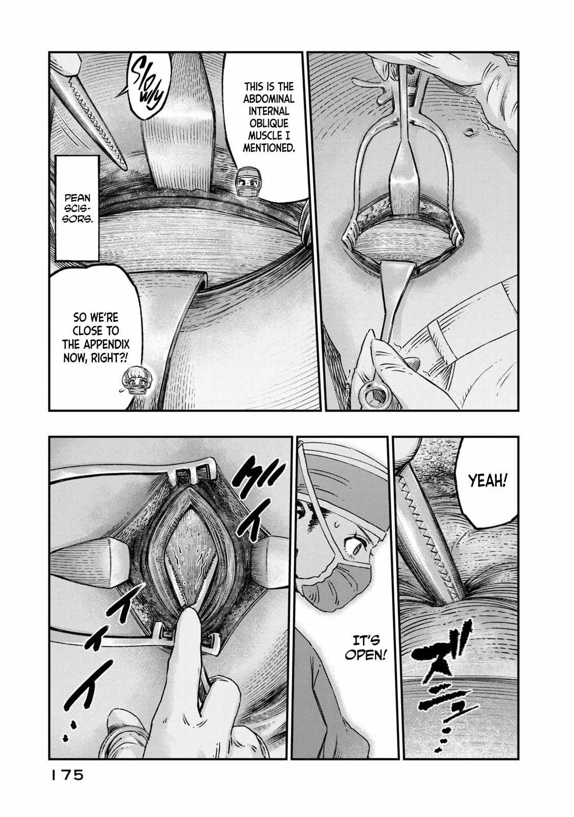 Koudou ni Hattatsu Shita Igaku wa Mahou to Kubetsu ga Tsukanai Chapter 17 page 34