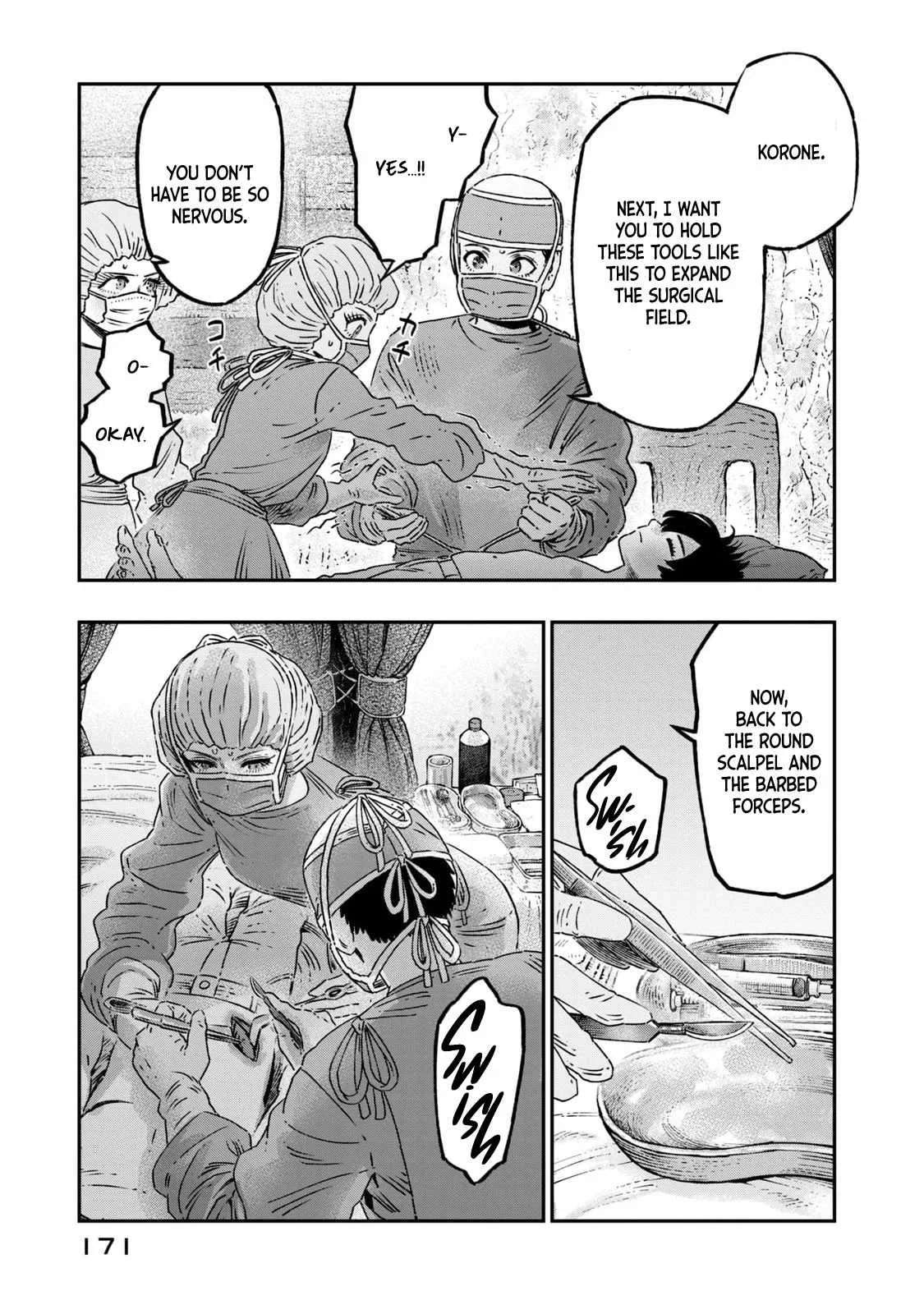 Koudou ni Hattatsu Shita Igaku wa Mahou to Kubetsu ga Tsukanai Chapter 17 page 30