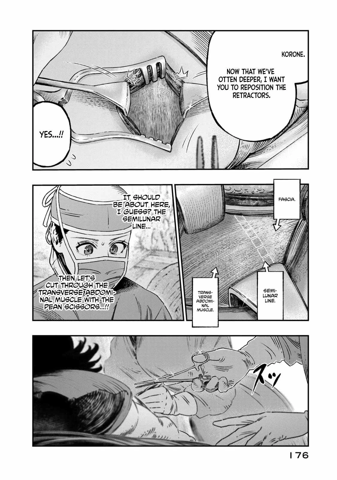 Koudou ni Hattatsu Shita Igaku wa Mahou to Kubetsu ga Tsukanai Chapter 17 page 35