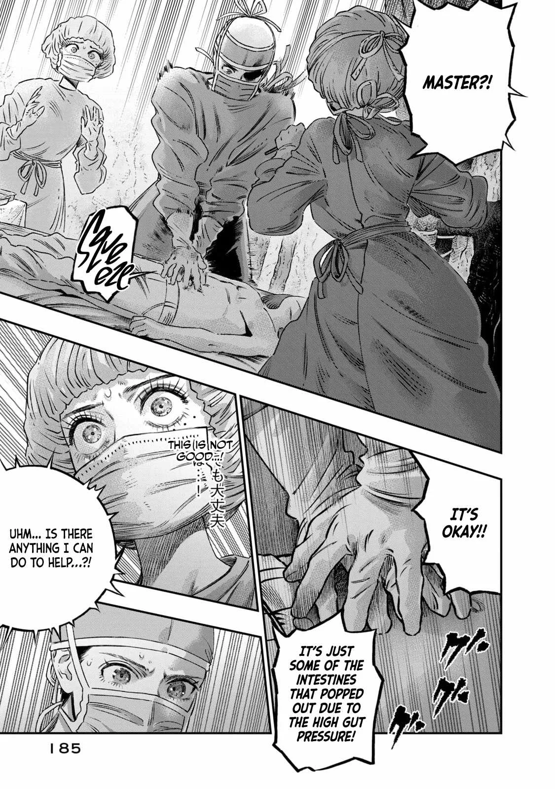 Koudou ni Hattatsu Shita Igaku wa Mahou to Kubetsu ga Tsukanai Chapter 17 page 44