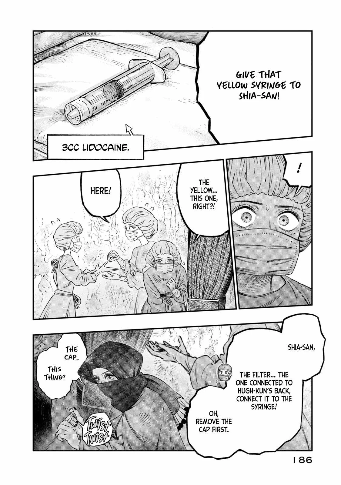Koudou ni Hattatsu Shita Igaku wa Mahou to Kubetsu ga Tsukanai Chapter 17 page 45