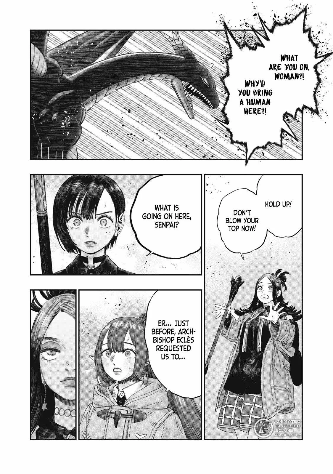 Koudou ni Hattatsu Shita Igaku wa Mahou to Kubetsu ga Tsukanai Chapter 31 page 32