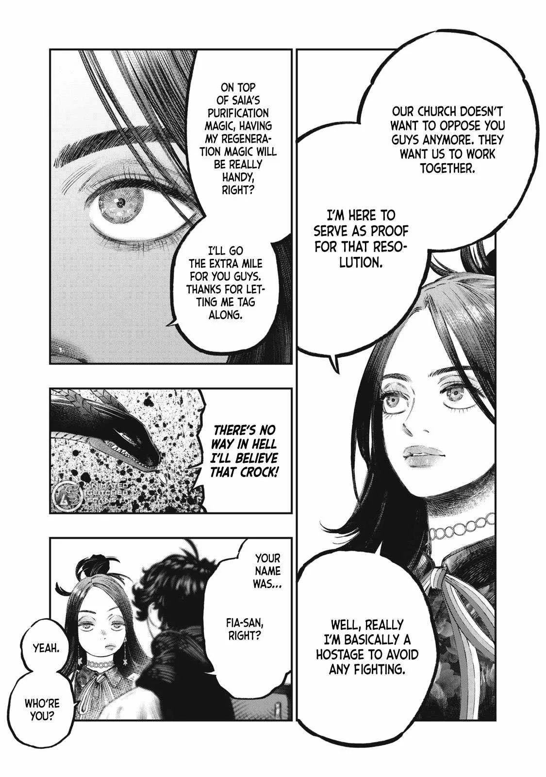 Koudou ni Hattatsu Shita Igaku wa Mahou to Kubetsu ga Tsukanai Chapter 31 page 34