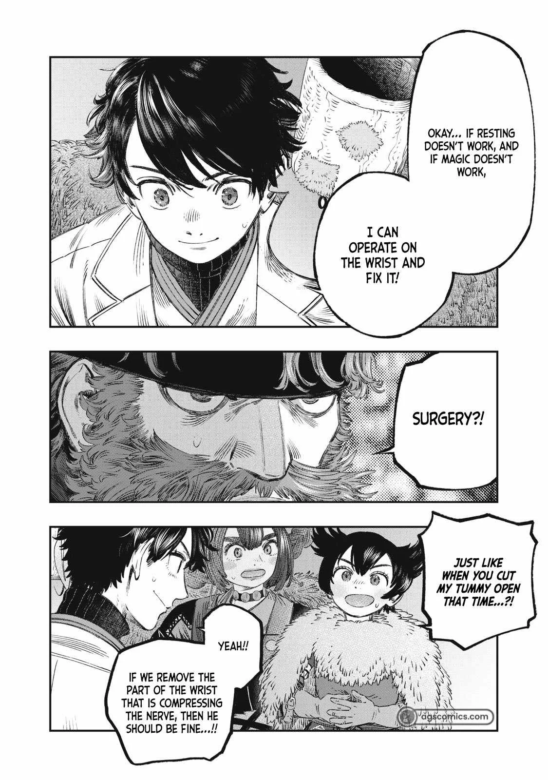 Koudou ni Hattatsu Shita Igaku wa Mahou to Kubetsu ga Tsukanai Chapter 32 page 30