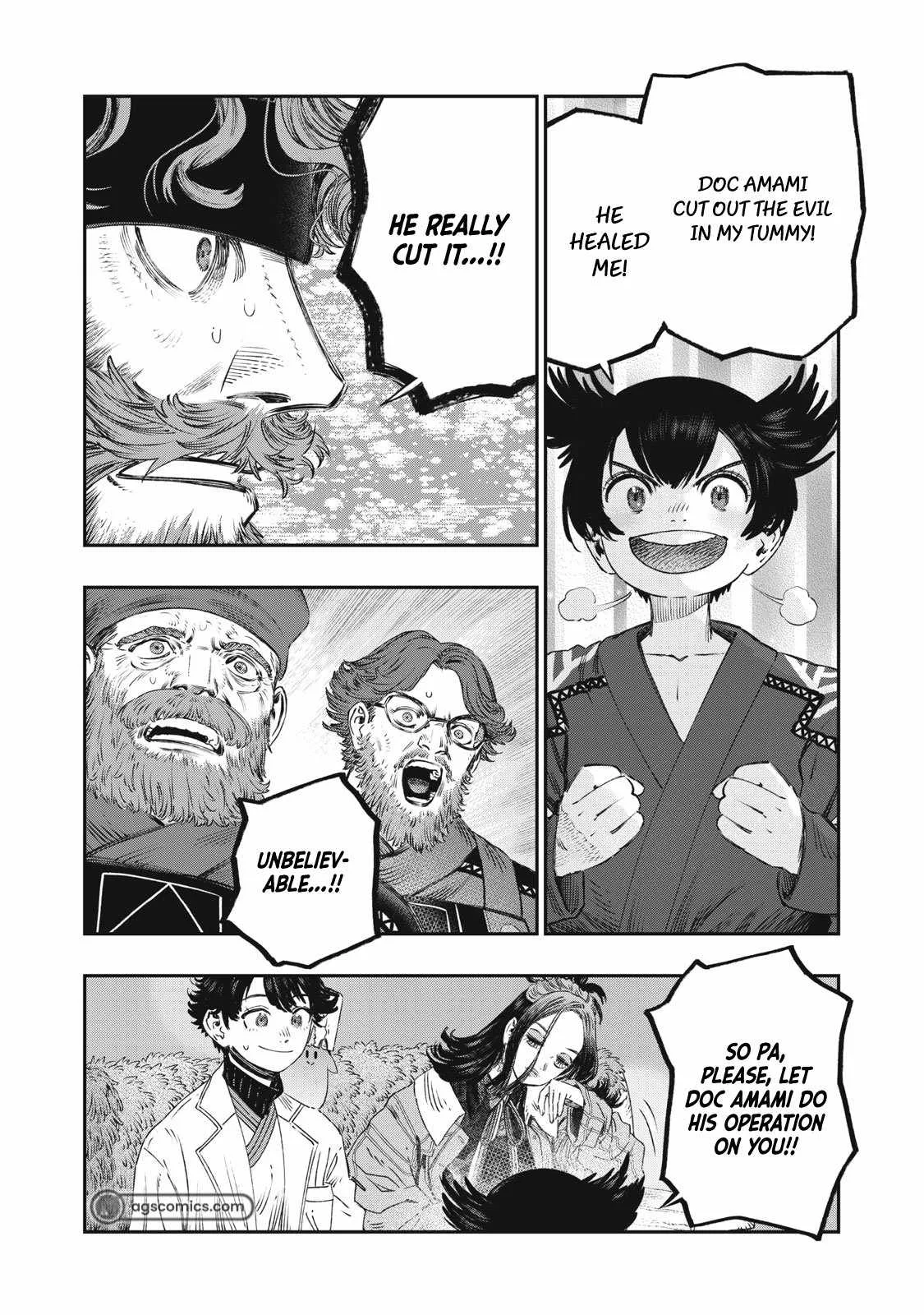 Koudou ni Hattatsu Shita Igaku wa Mahou to Kubetsu ga Tsukanai Chapter 32 page 33