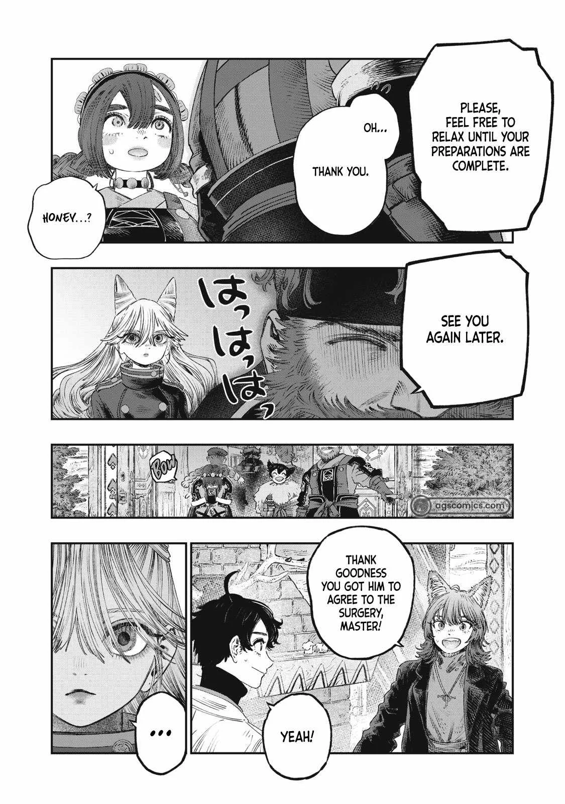 Koudou ni Hattatsu Shita Igaku wa Mahou to Kubetsu ga Tsukanai Chapter 32 page 37