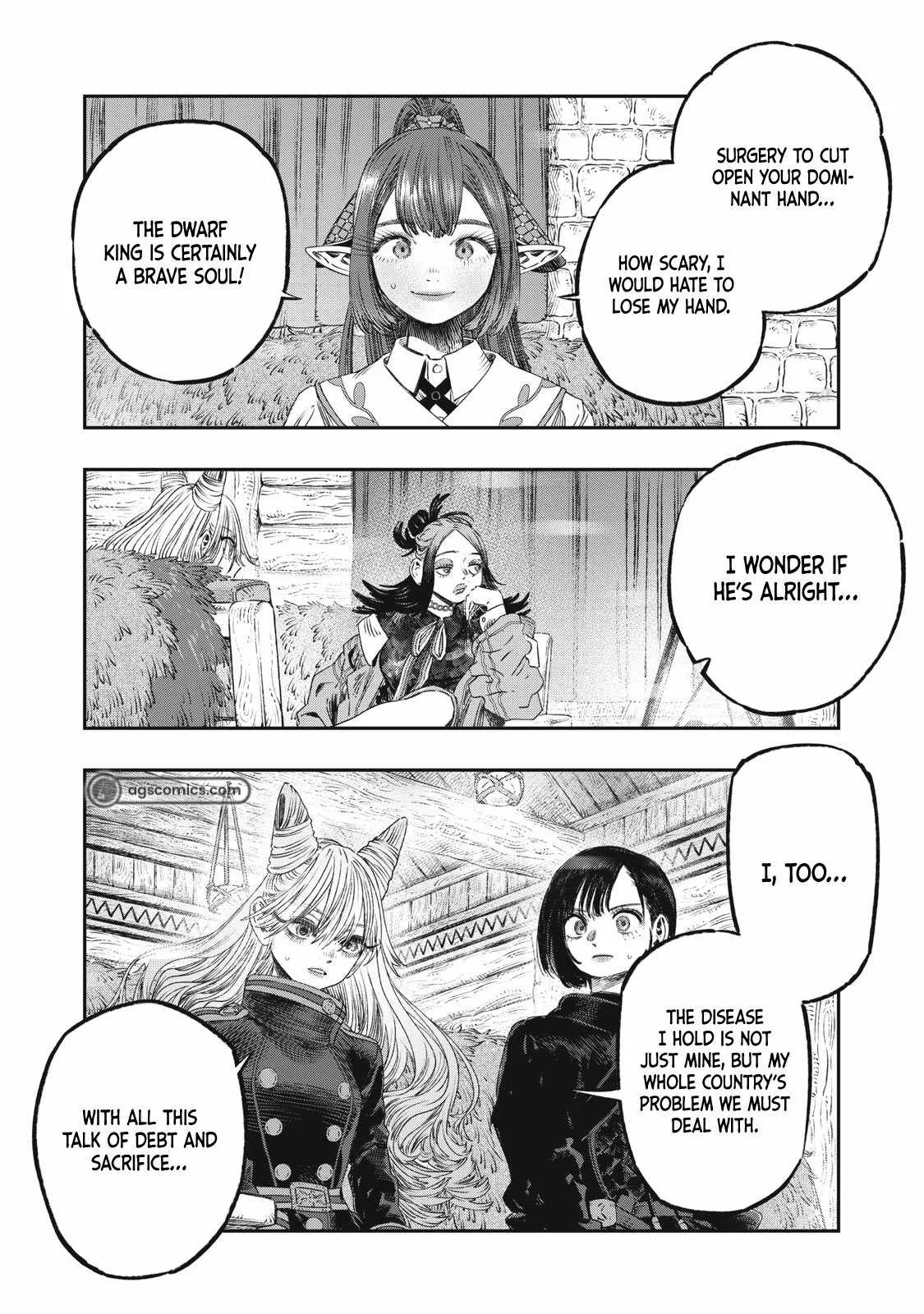 Koudou ni Hattatsu Shita Igaku wa Mahou to Kubetsu ga Tsukanai Chapter 32 page 44