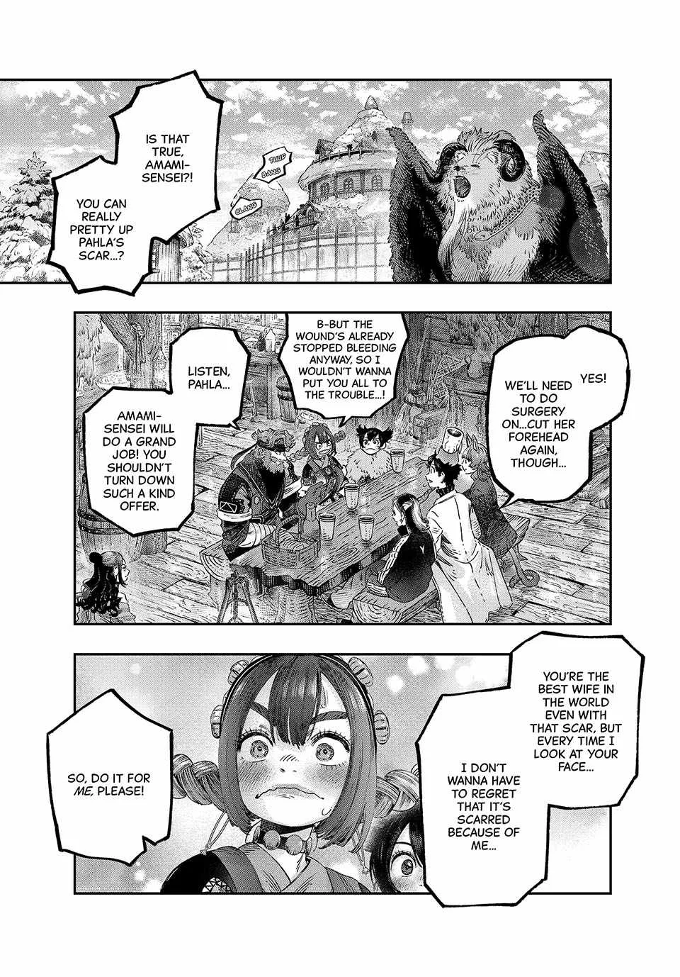 Koudou ni Hattatsu Shita Igaku wa Mahou to Kubetsu ga Tsukanai Chapter 36 page 1