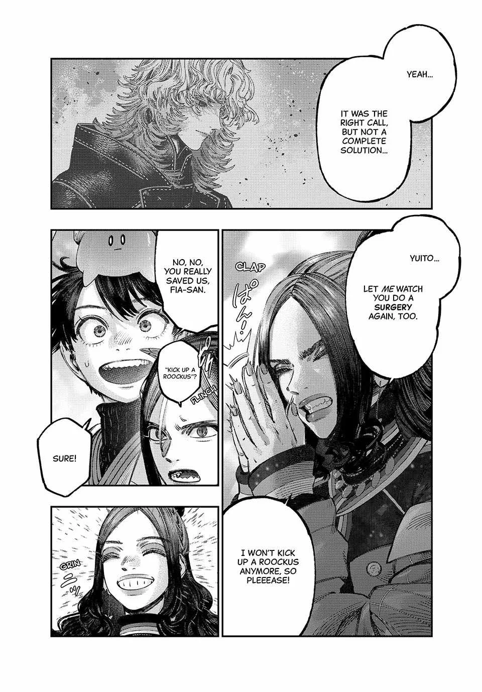 Koudou ni Hattatsu Shita Igaku wa Mahou to Kubetsu ga Tsukanai Chapter 36 page 3
