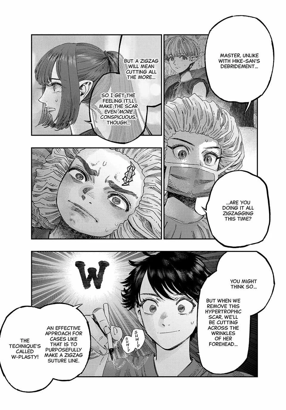 Koudou ni Hattatsu Shita Igaku wa Mahou to Kubetsu ga Tsukanai Chapter 36 page 7