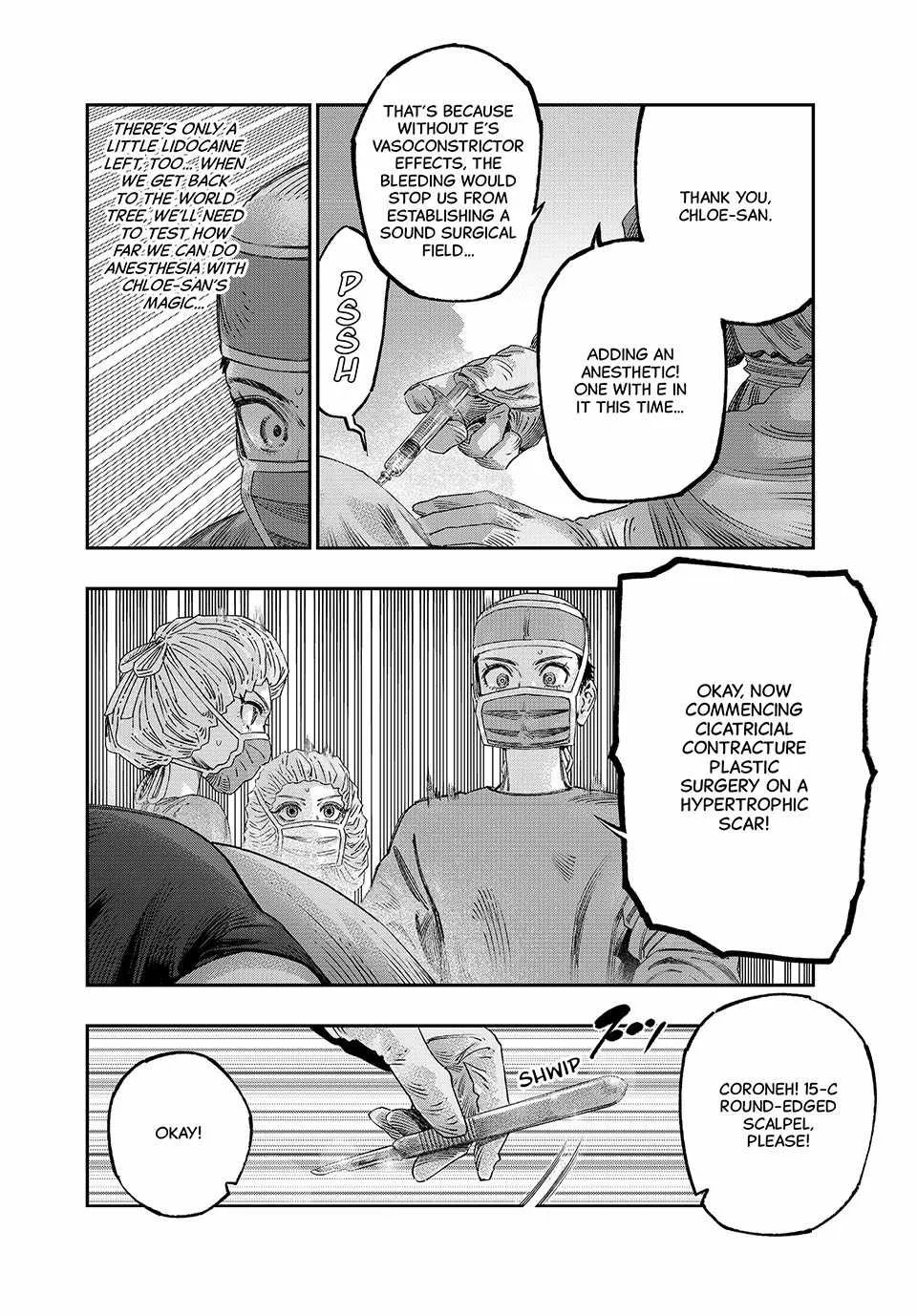 Koudou ni Hattatsu Shita Igaku wa Mahou to Kubetsu ga Tsukanai Chapter 36 page 12