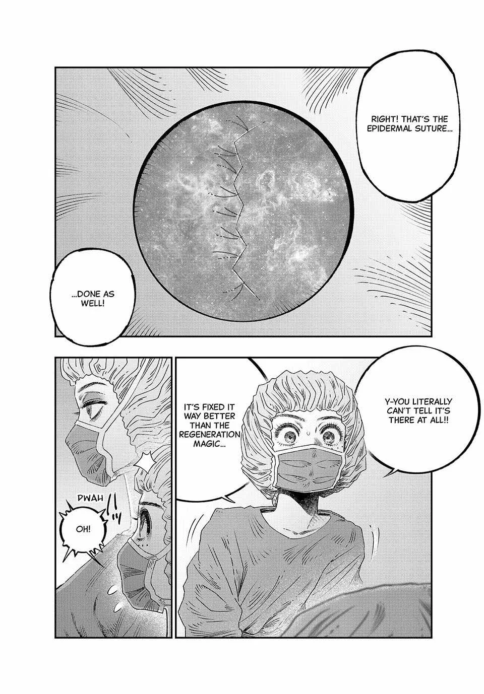 Koudou ni Hattatsu Shita Igaku wa Mahou to Kubetsu ga Tsukanai Chapter 36 page 28