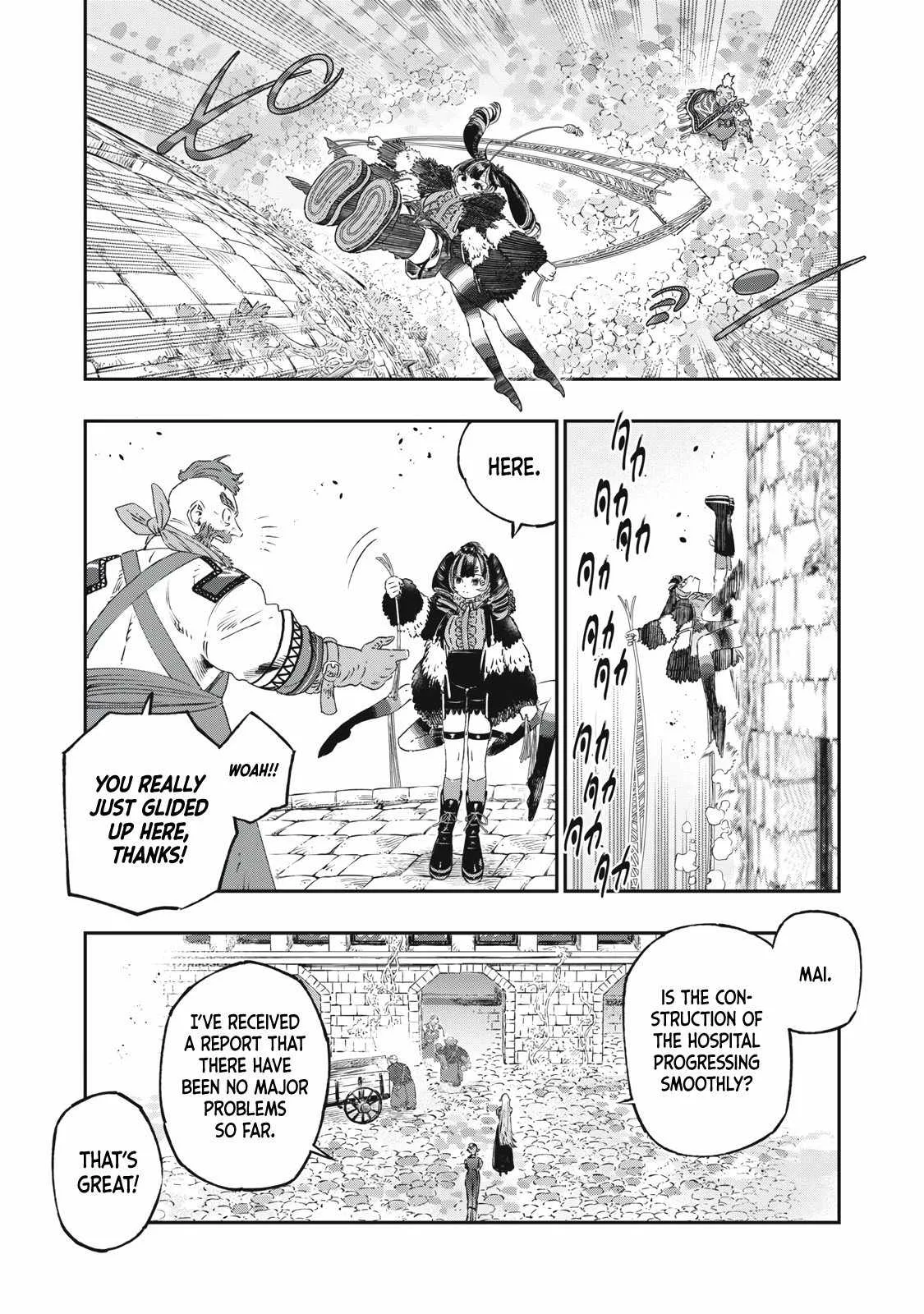 Koudou ni Hattatsu Shita Igaku wa Mahou to Kubetsu ga Tsukanai Chapter 37 page 41