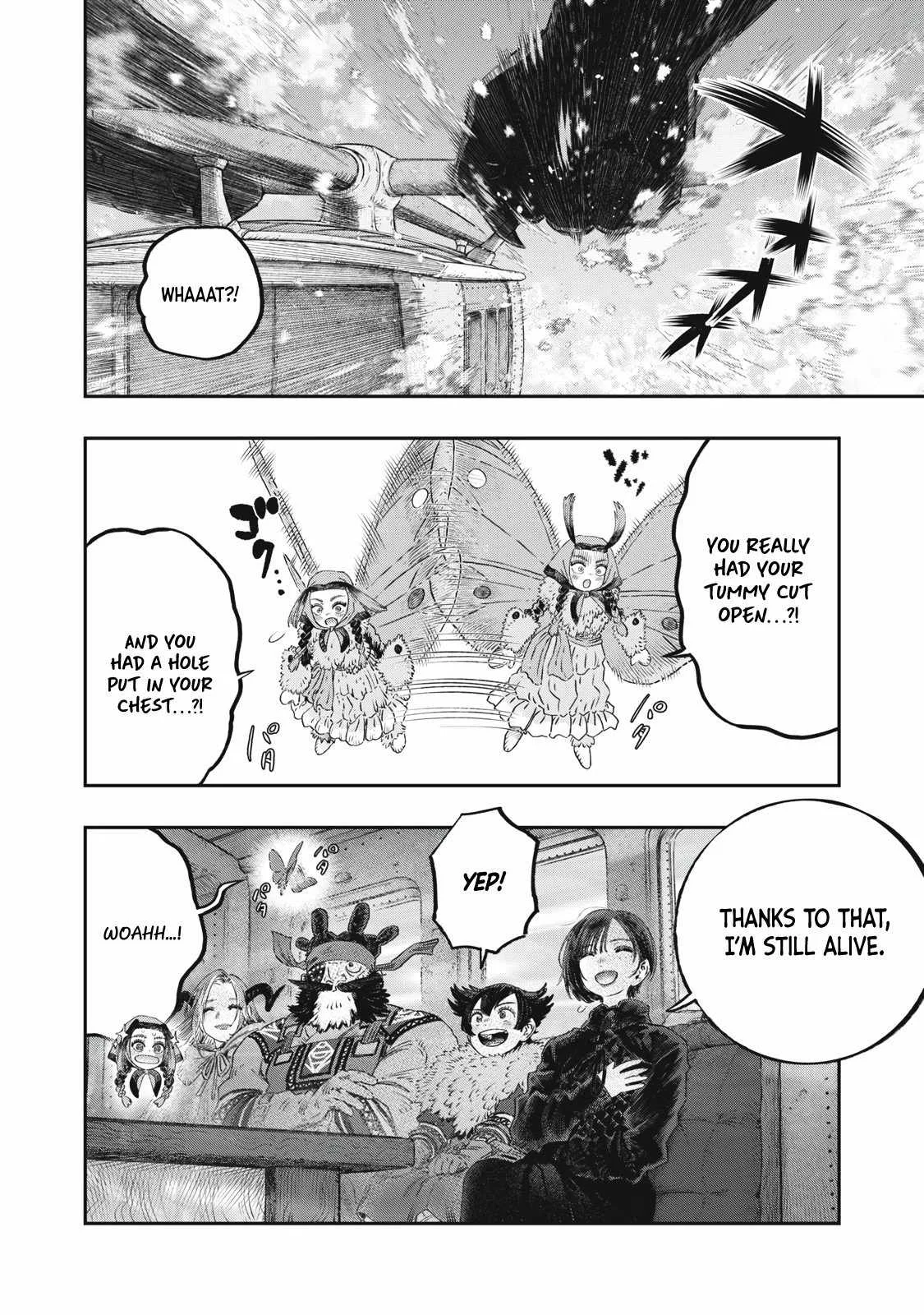 Koudou ni Hattatsu Shita Igaku wa Mahou to Kubetsu ga Tsukanai Chapter 37 page 38