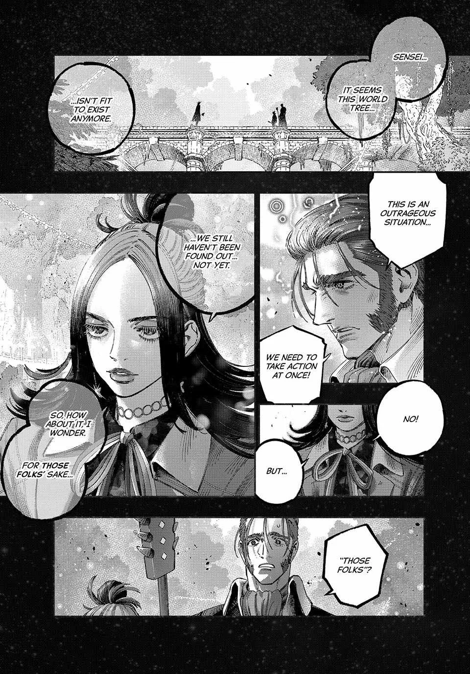 Koudou ni Hattatsu Shita Igaku wa Mahou to Kubetsu ga Tsukanai Chapter 40 page 1
