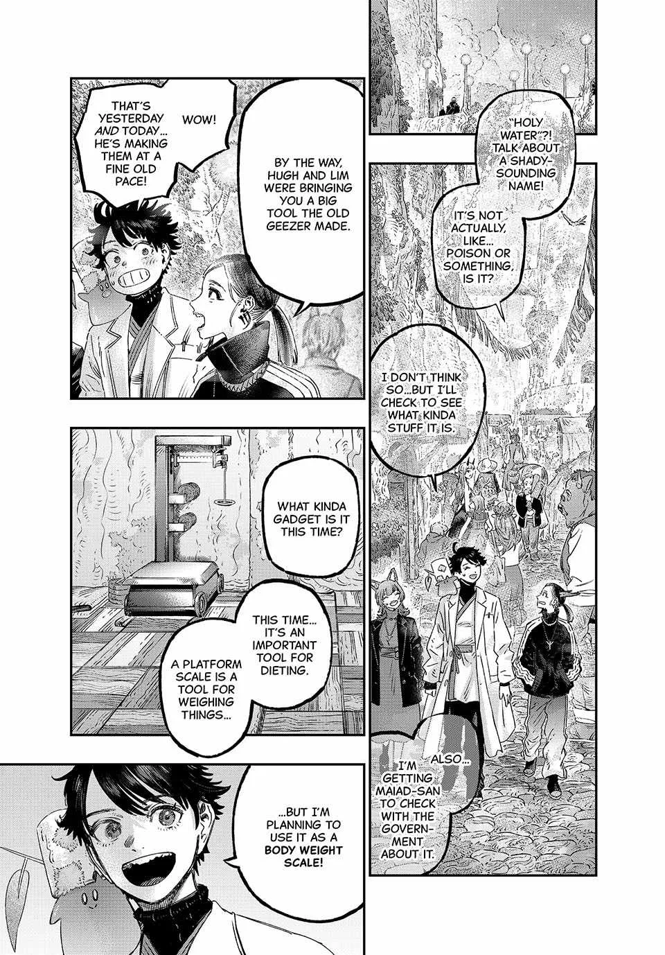 Koudou ni Hattatsu Shita Igaku wa Mahou to Kubetsu ga Tsukanai Chapter 40 page 17