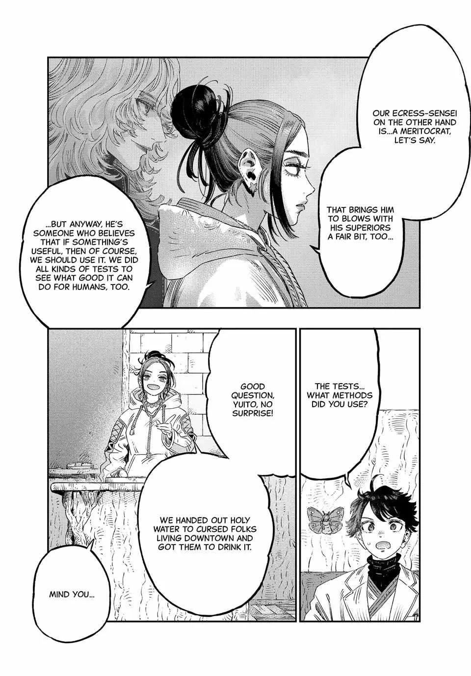Koudou ni Hattatsu Shita Igaku wa Mahou to Kubetsu ga Tsukanai Chapter 41 page 36