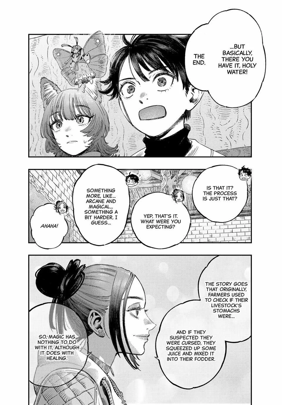 Koudou ni Hattatsu Shita Igaku wa Mahou to Kubetsu ga Tsukanai Chapter 41 page 34