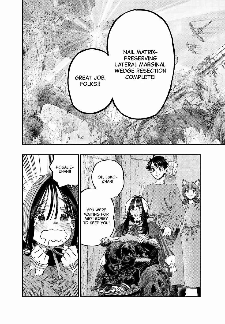 Koudou ni Hattatsu Shita Igaku wa Mahou to Kubetsu ga Tsukanai Chapter 43 page 10