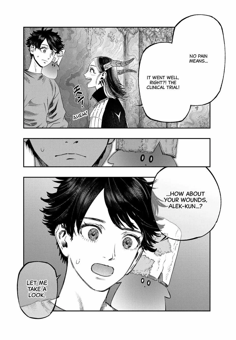 Koudou ni Hattatsu Shita Igaku wa Mahou to Kubetsu ga Tsukanai Chapter 43 page 14
