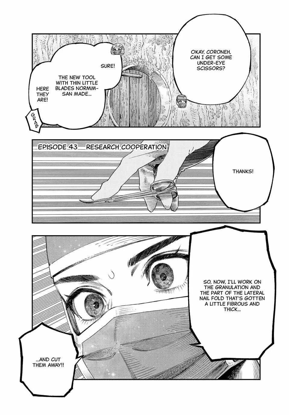 Koudou ni Hattatsu Shita Igaku wa Mahou to Kubetsu ga Tsukanai Chapter 43 page 1