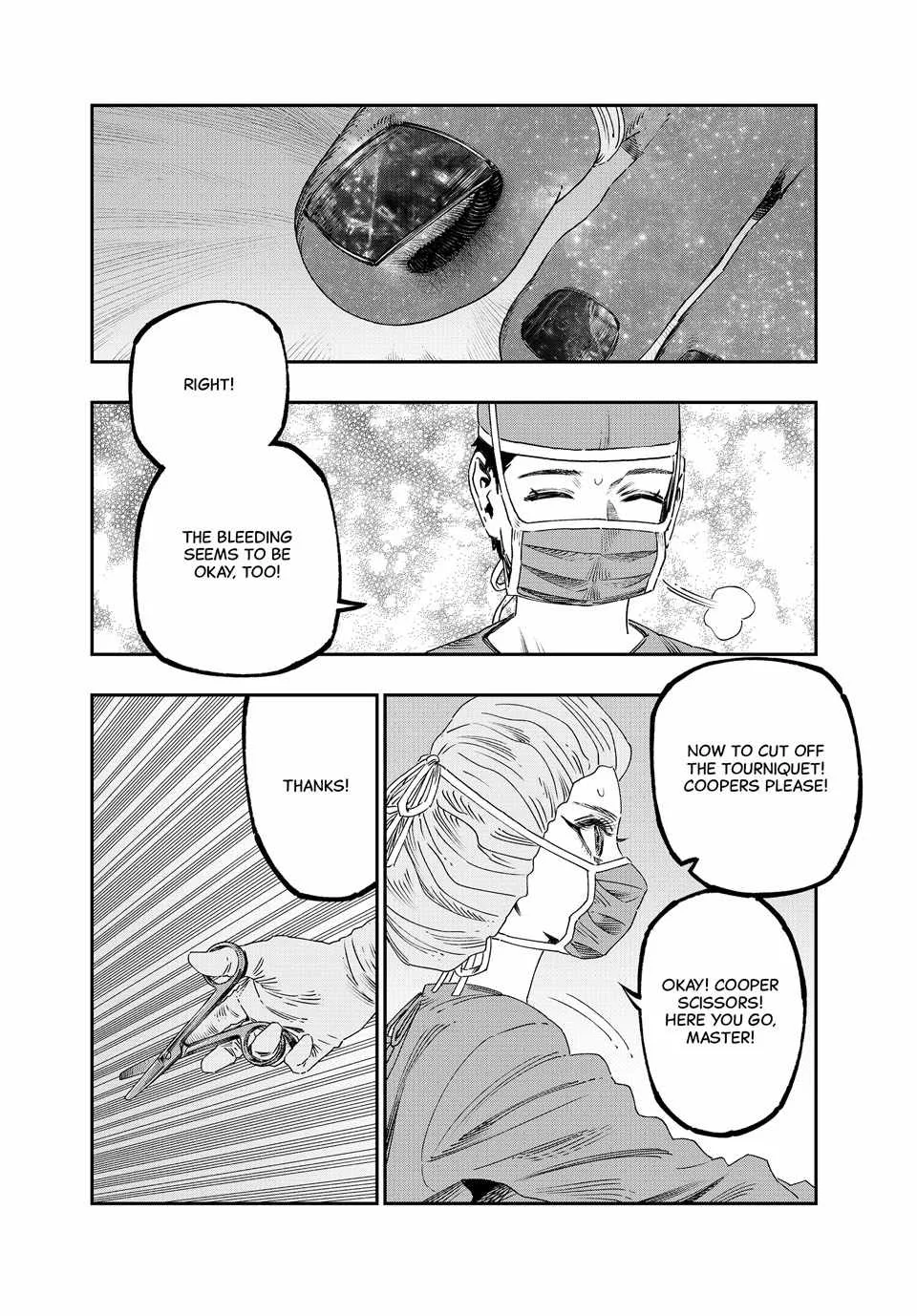 Koudou ni Hattatsu Shita Igaku wa Mahou to Kubetsu ga Tsukanai Chapter 43 page 6