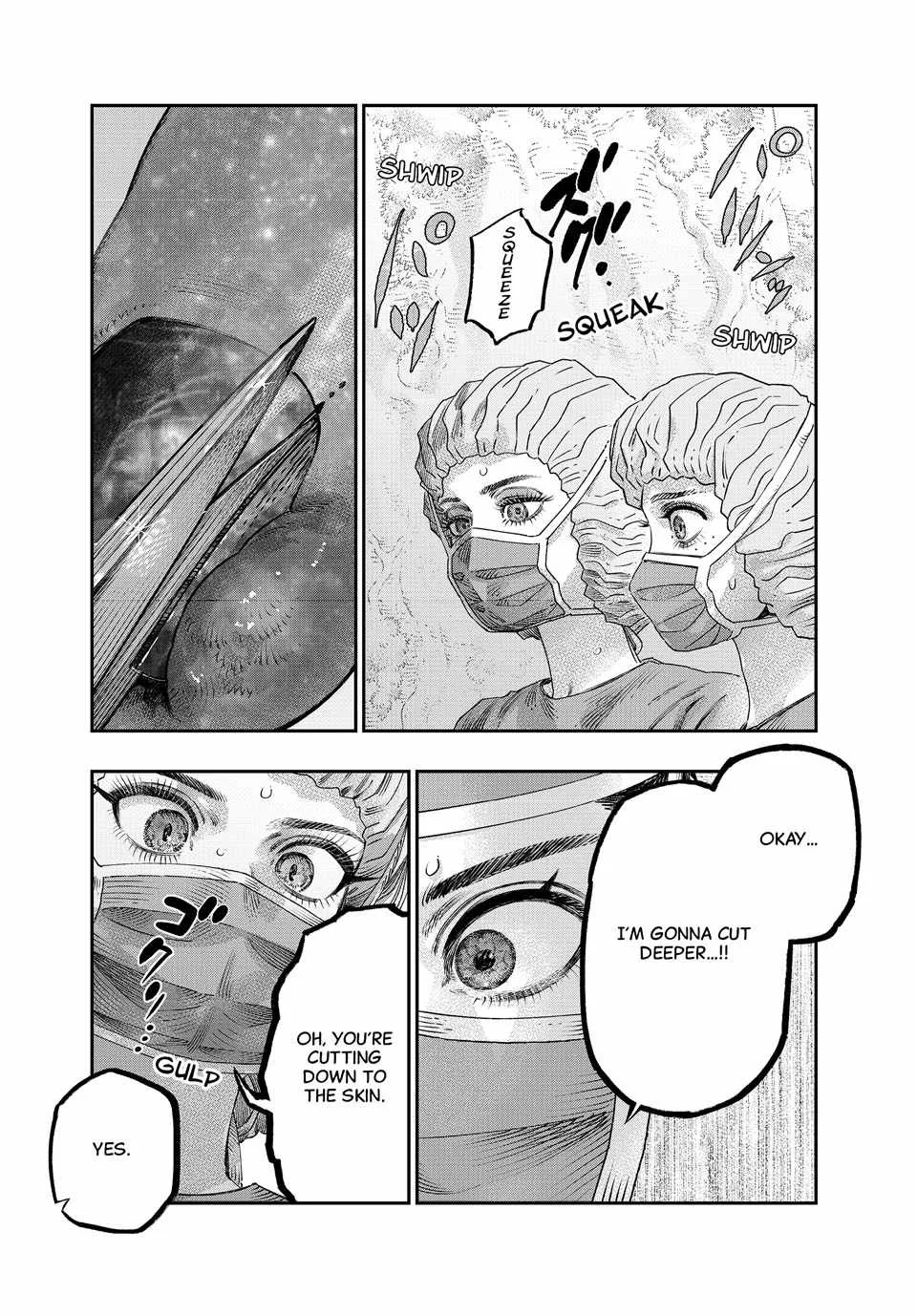 Koudou ni Hattatsu Shita Igaku wa Mahou to Kubetsu ga Tsukanai Chapter 42 page 37