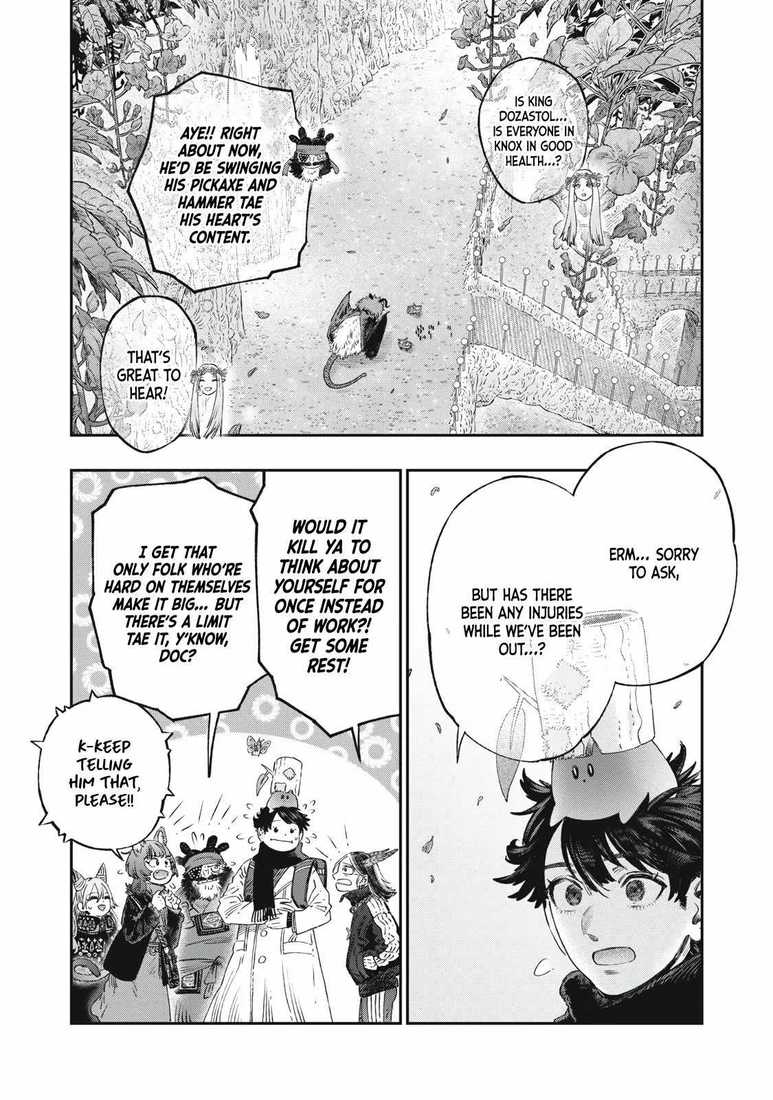 Koudou ni Hattatsu Shita Igaku wa Mahou to Kubetsu ga Tsukanai Chapter 38 page 5