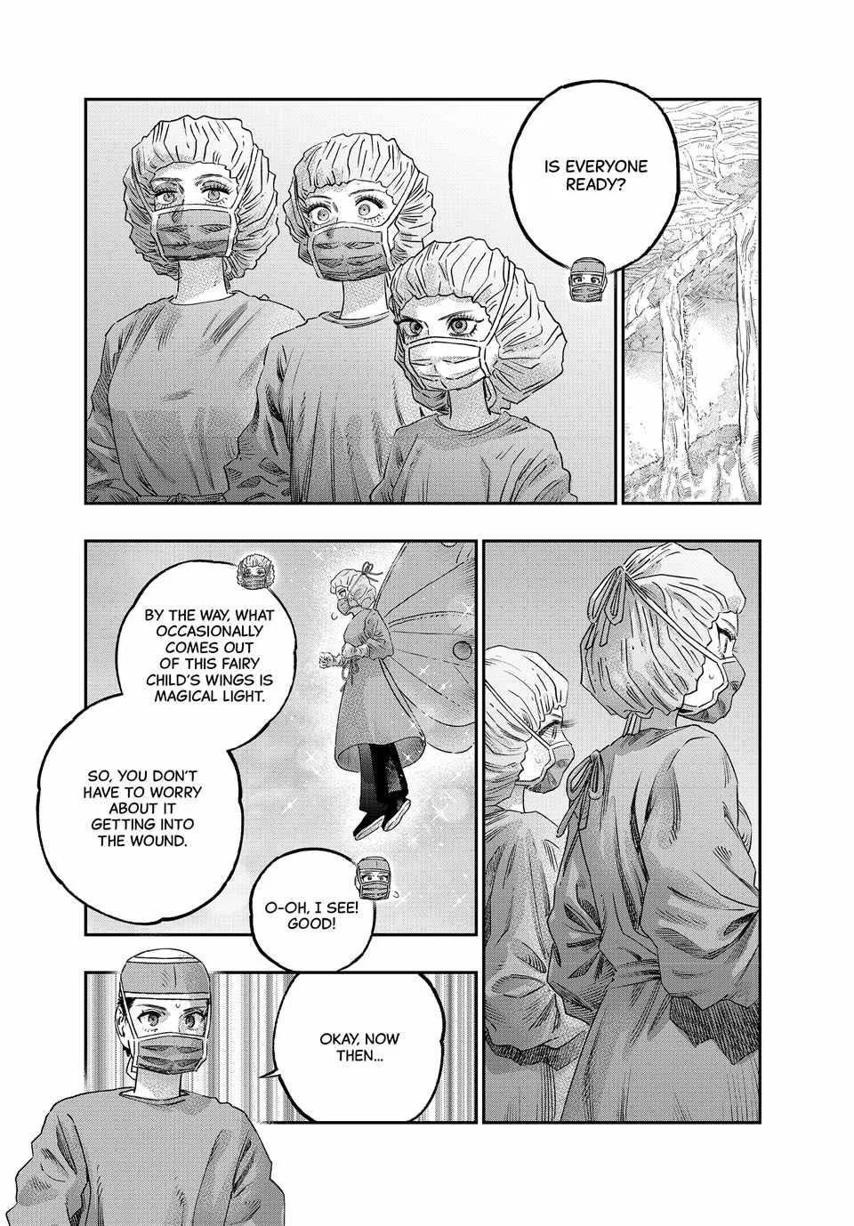 Koudou ni Hattatsu Shita Igaku wa Mahou to Kubetsu ga Tsukanai Chapter 42 page 33