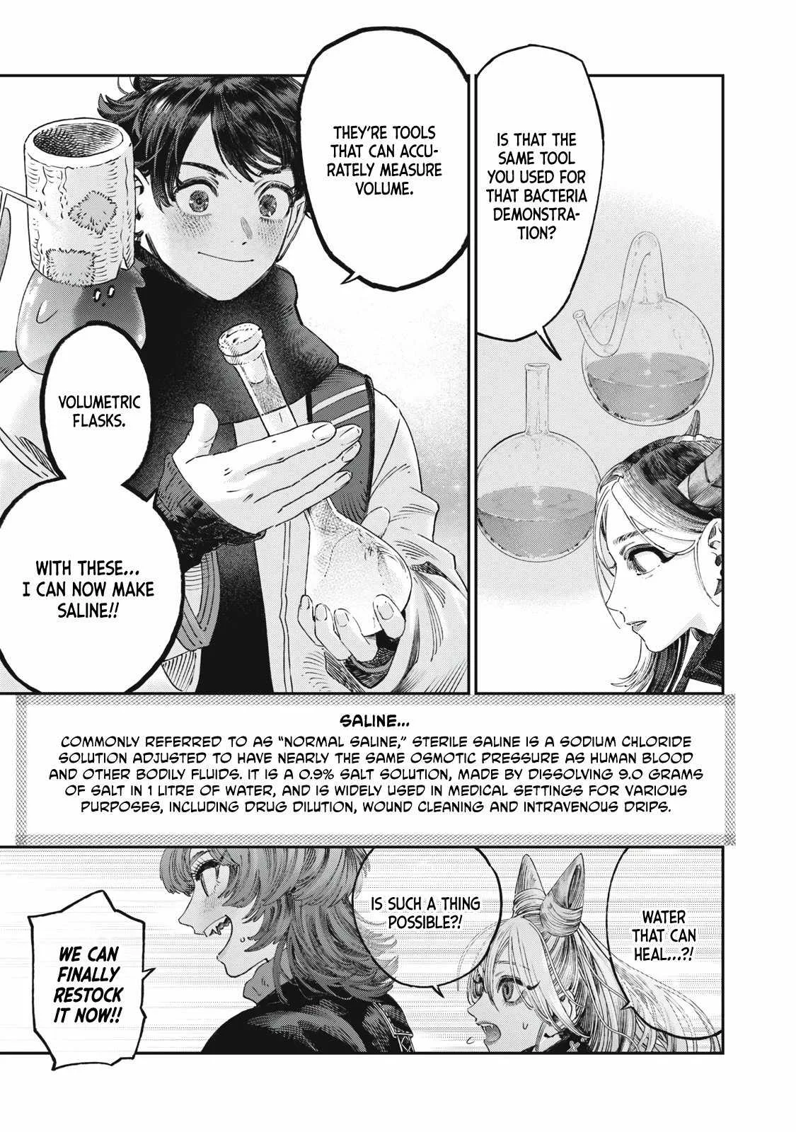 Koudou ni Hattatsu Shita Igaku wa Mahou to Kubetsu ga Tsukanai Chapter 38 page 9
