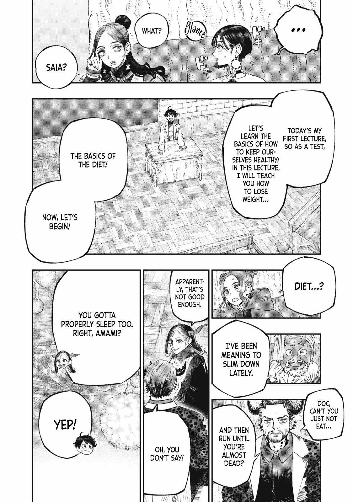 Koudou ni Hattatsu Shita Igaku wa Mahou to Kubetsu ga Tsukanai Chapter 39 page 6