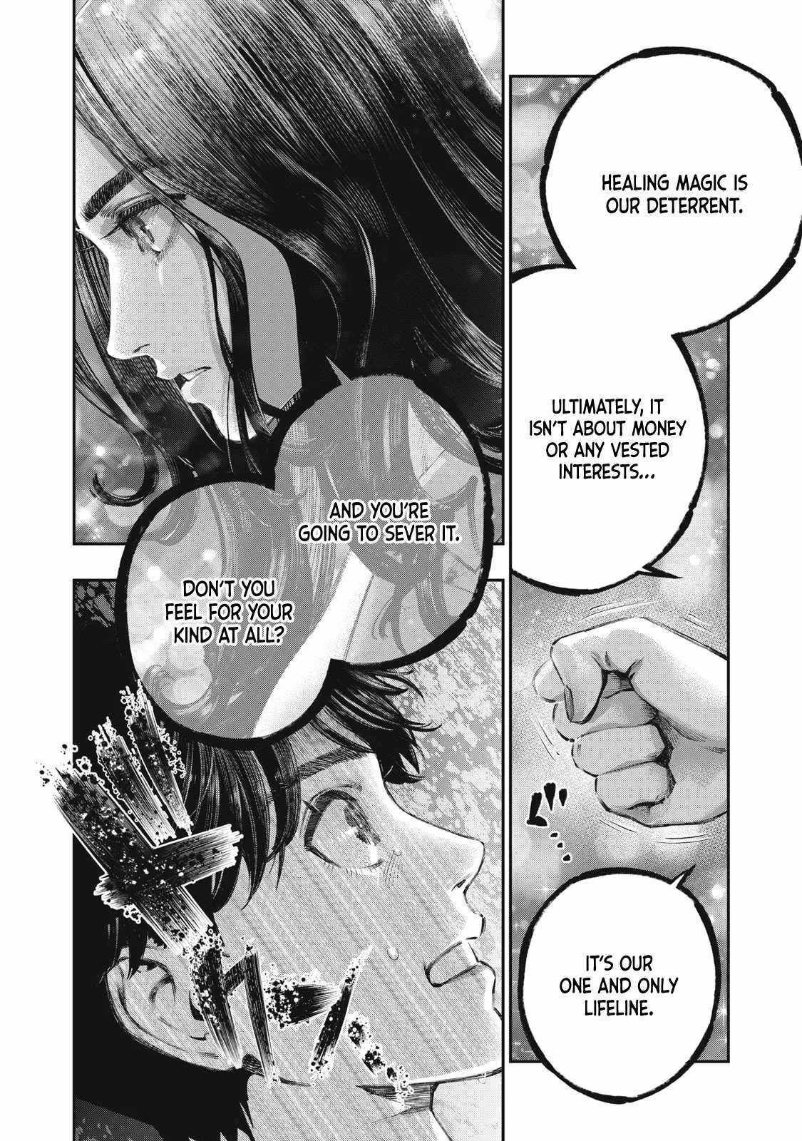 Koudou ni Hattatsu Shita Igaku wa Mahou to Kubetsu ga Tsukanai Chapter 39 page 24