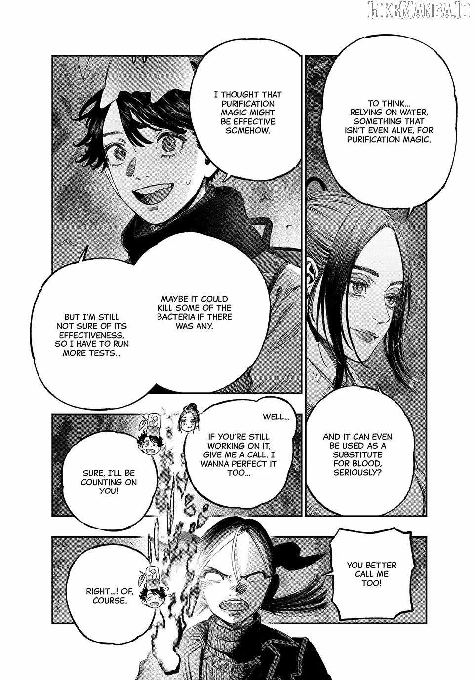 Koudou ni Hattatsu Shita Igaku wa Mahou to Kubetsu ga Tsukanai Chapter 44 page 28