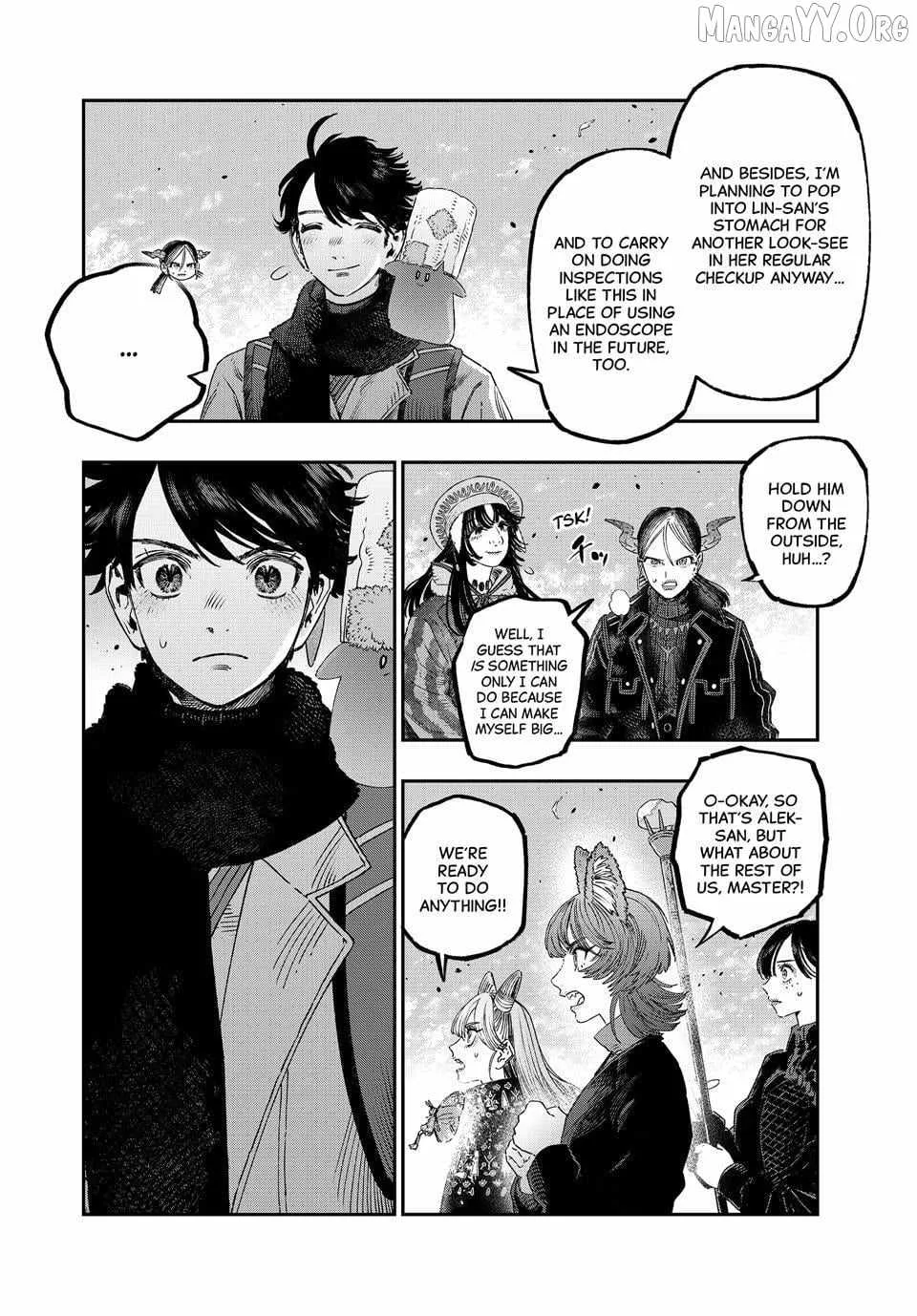 Koudou ni Hattatsu Shita Igaku wa Mahou to Kubetsu ga Tsukanai Chapter 46.1 page 5