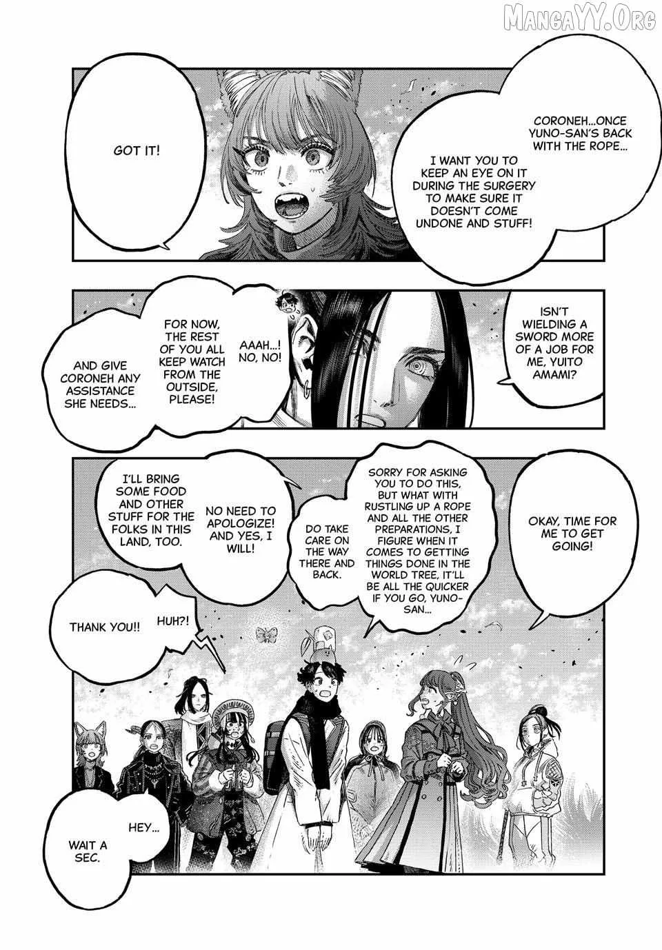 Koudou ni Hattatsu Shita Igaku wa Mahou to Kubetsu ga Tsukanai Chapter 46.1 page 8
