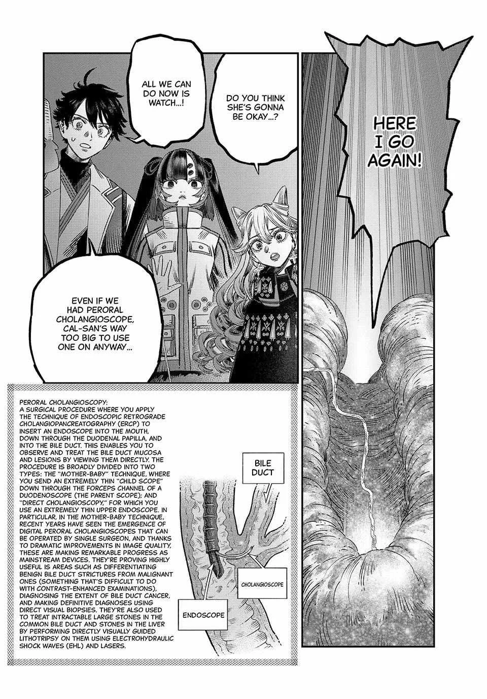 Koudou ni Hattatsu Shita Igaku wa Mahou to Kubetsu ga Tsukanai Chapter 48 page 11
