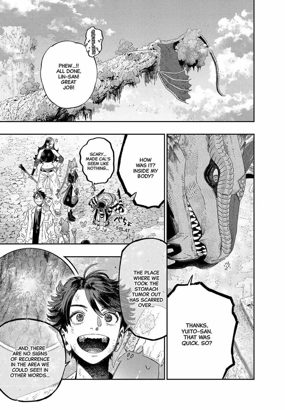 Koudou ni Hattatsu Shita Igaku wa Mahou to Kubetsu ga Tsukanai Chapter 50 page 3