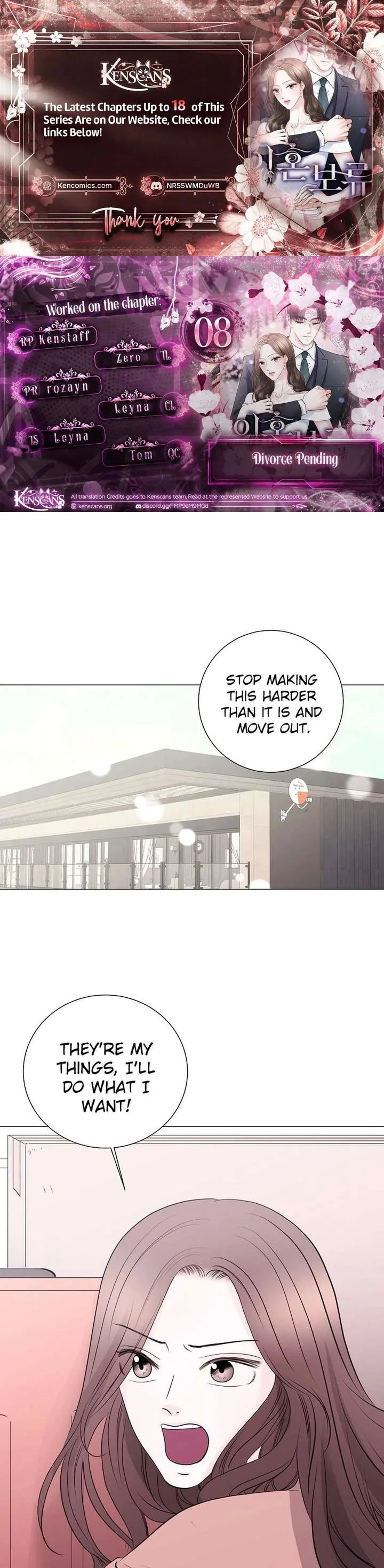 Divorce on Hold Chapter 8 page 1