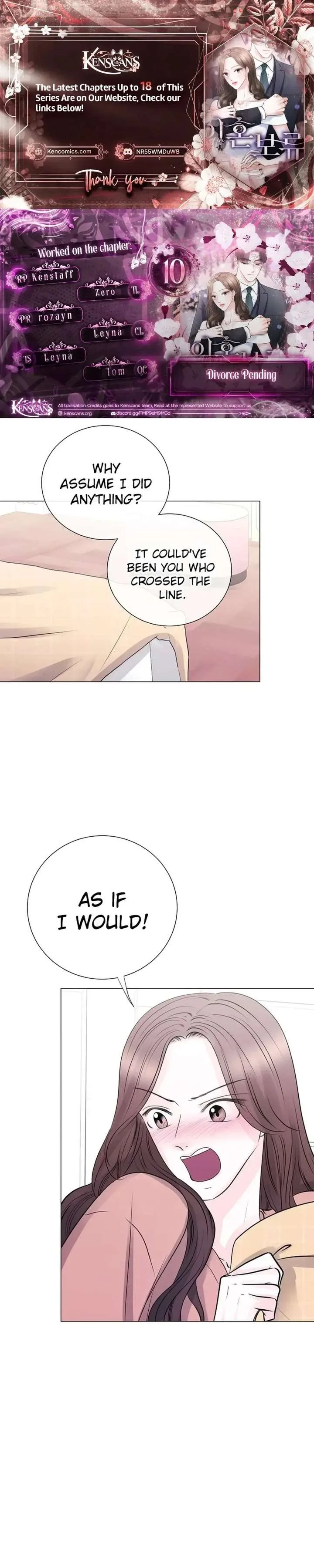 Divorce on Hold Chapter 10 page 1