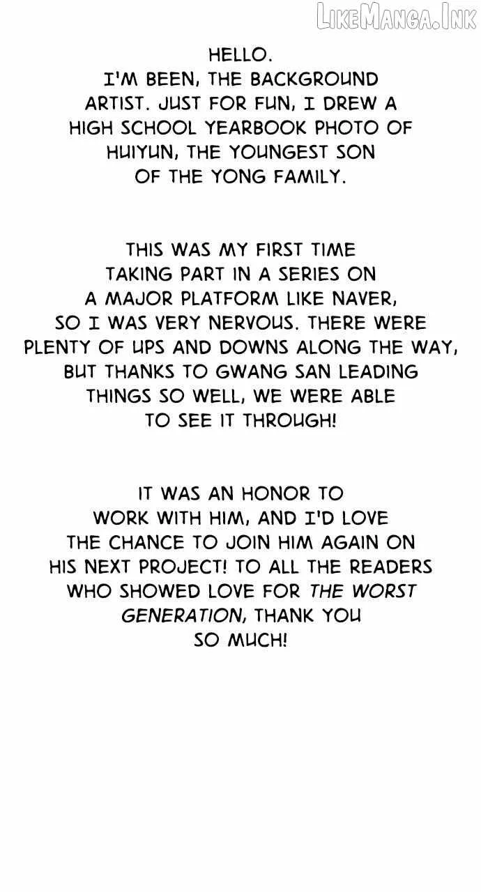 Worst Generation Chapter 69.5 page 51