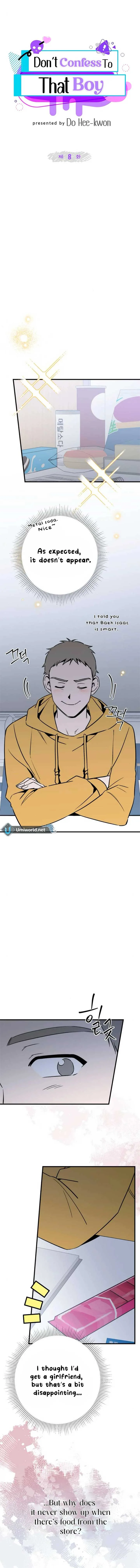 Don’t confess to that boy Chapter 8 page 6