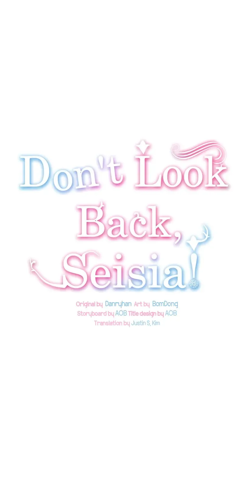 Don’t Look Back, Seisia! Chapter 61 page 14