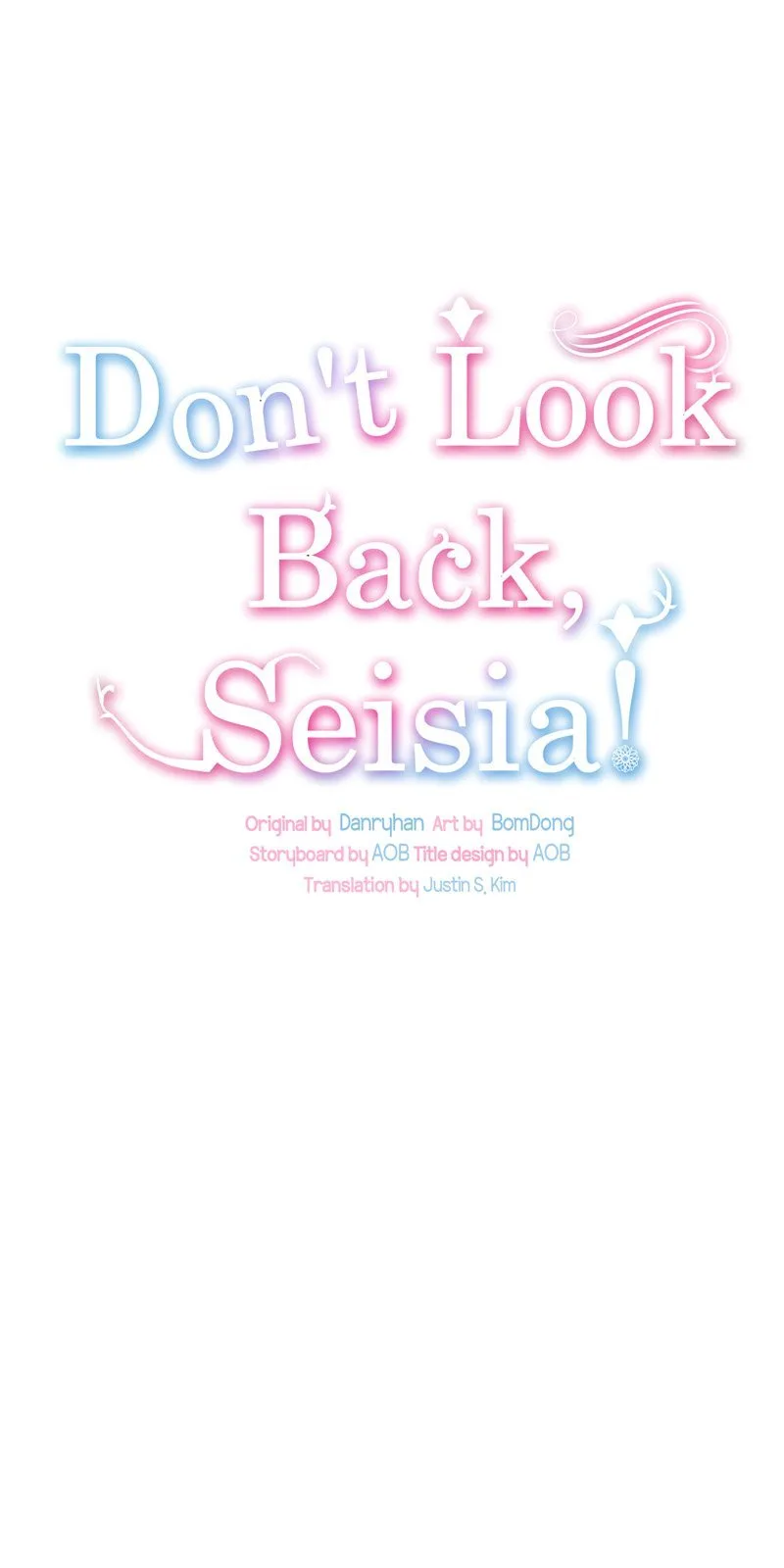 Don’t Look Back, Seisia! Chapter 68 page 17