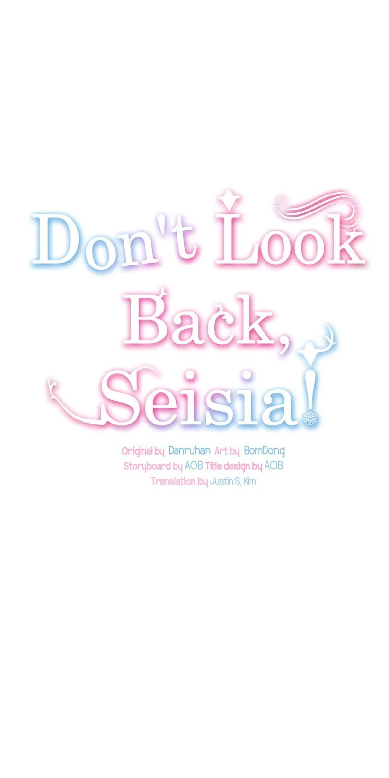 Don’t Look Back, Seisia! Chapter 71 page 28