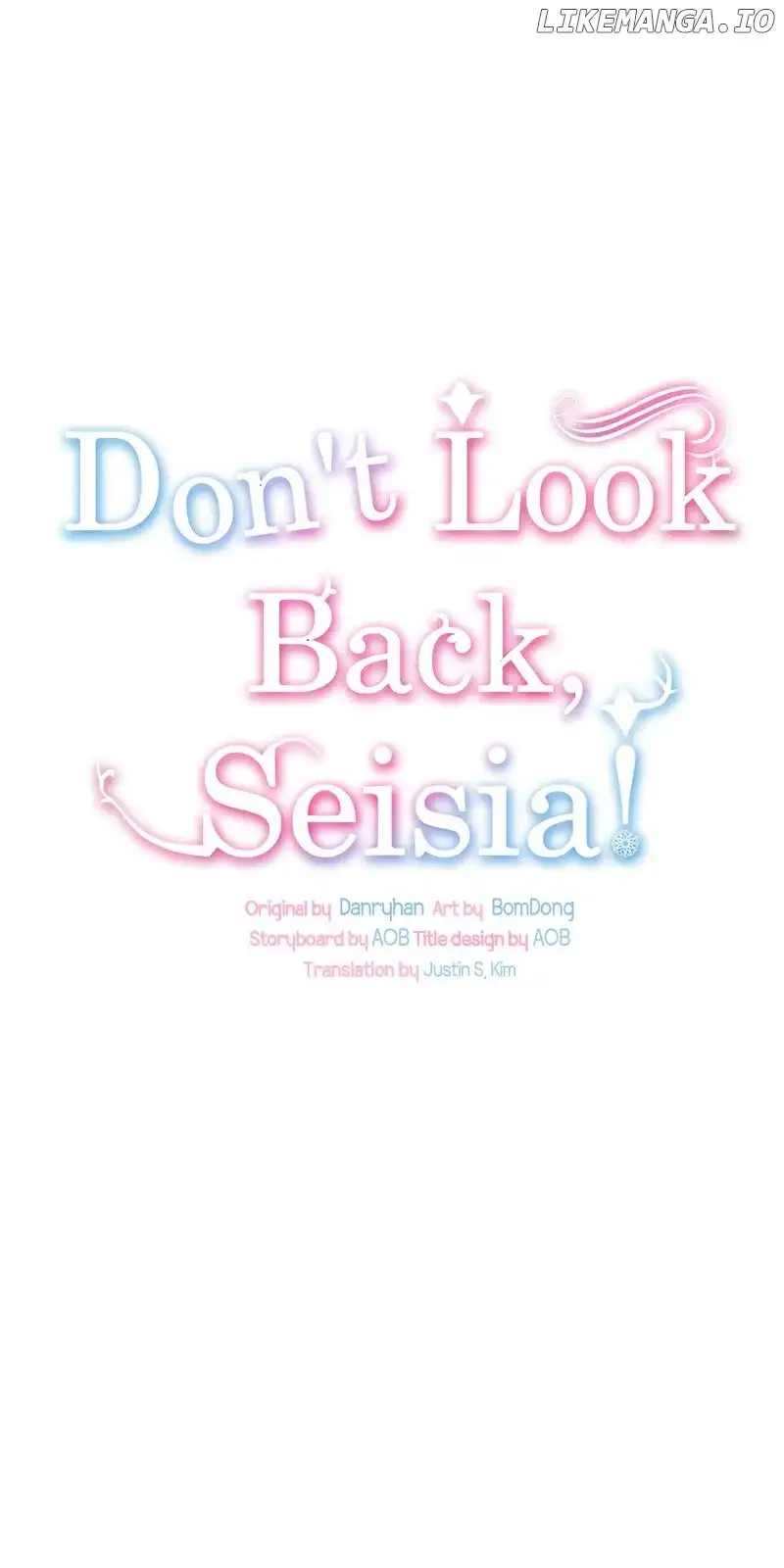 Don’t Look Back, Seisia! Chapter 84 page 14