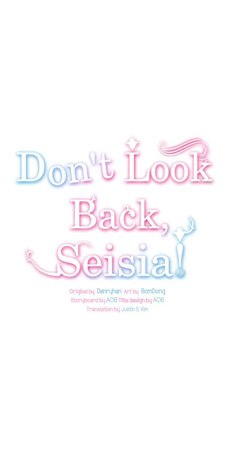 Don’t Look Back, Seisia! Chapter 98 page 27