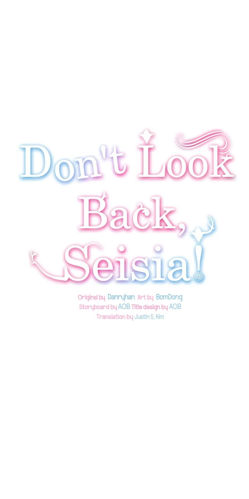 Don’t Look Back, Seisia! Chapter 92 page 22